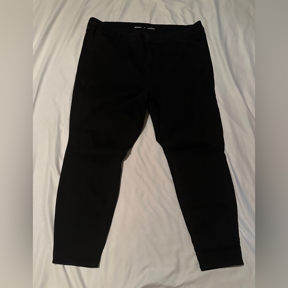 Plus size 22 black jeans Old Navy